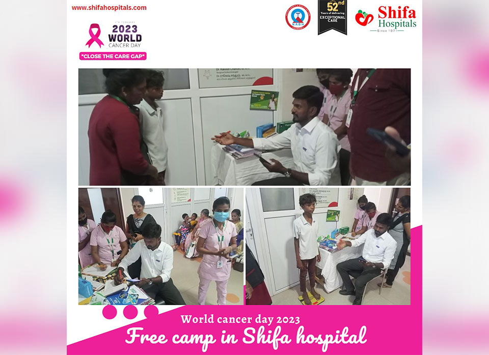 Free Camp in Shifa Cancer